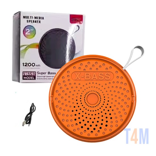 Sing-e Mini Portable Wireless Speaker ZQS2202 Orange